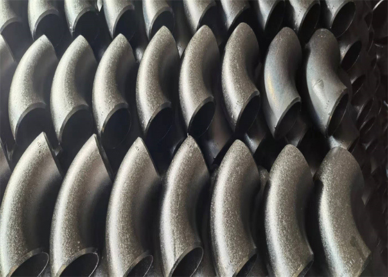 3.91mm Butt Weld Pipe Fittings Elbow ASTM 180 Derajat Pipa Baja Siku