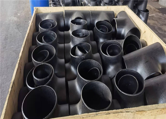 Ditempa EN10253 Carbon Steel Split Tee Sch40s Perlakuan Panas