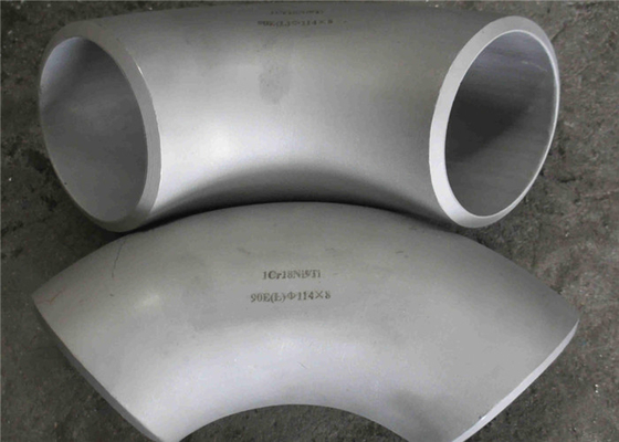 SS316l Pipa Weld Elbows Sch80 Butt Equal Round Stamping Forged