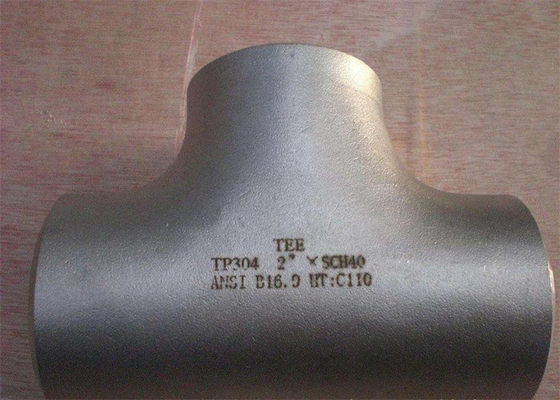 Jadwal 40 Stainless Steel Equal Tee Astm Wpb A234 Ss321