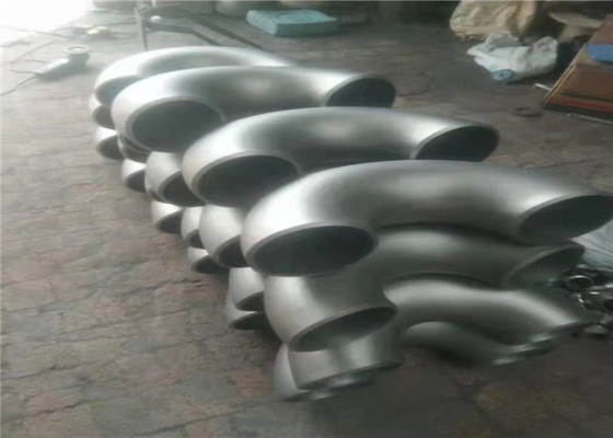 ASTM WPB A234 Tekuk Pipa Baja Karbon 180 Derajat 1d 1.5d Tekukan Pipa Baja Ringan