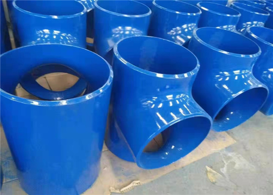 A105 Tempa Pipa Tembaga Welding Tee 88.9 X 3.2 Sch40 Sch80