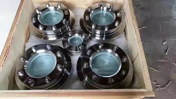 Clear Lacquer Forged Steel Flange 15mm-1220mm Carbon Steel Slip On Flange