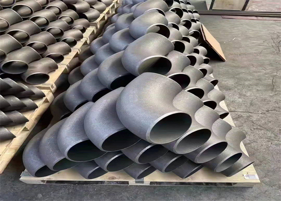2-1/2 Inch Welded Pipe Fittings A283-D 90 Derajat Siku Radius Pendek