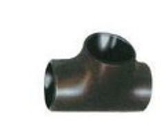 12 X 8 Reducer Carbon Steel Tee A234 WPB Lurus Tee Fitting Lukisan Hitam