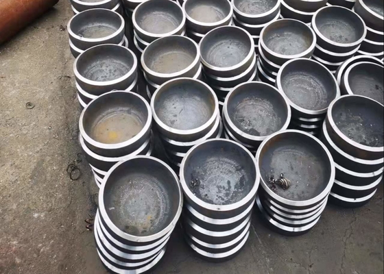 Tutup Pipa Baja Karbon Q345 Q235 Mulus Dilas