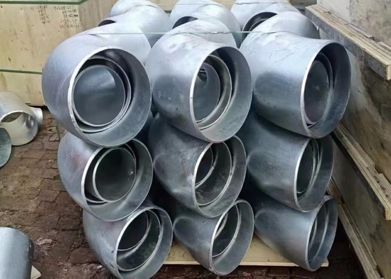 B16.9 Pipa Baja Karbon Elbow Butt Welded Sch20 Sch40 Sch80 Cat Anti Karat